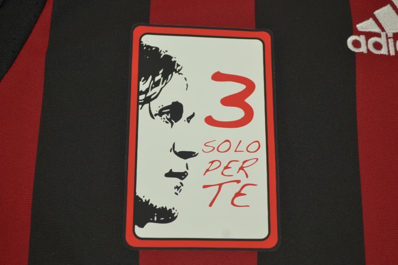 Camisa Retrô Milan Home Edição Maldini 09/10
