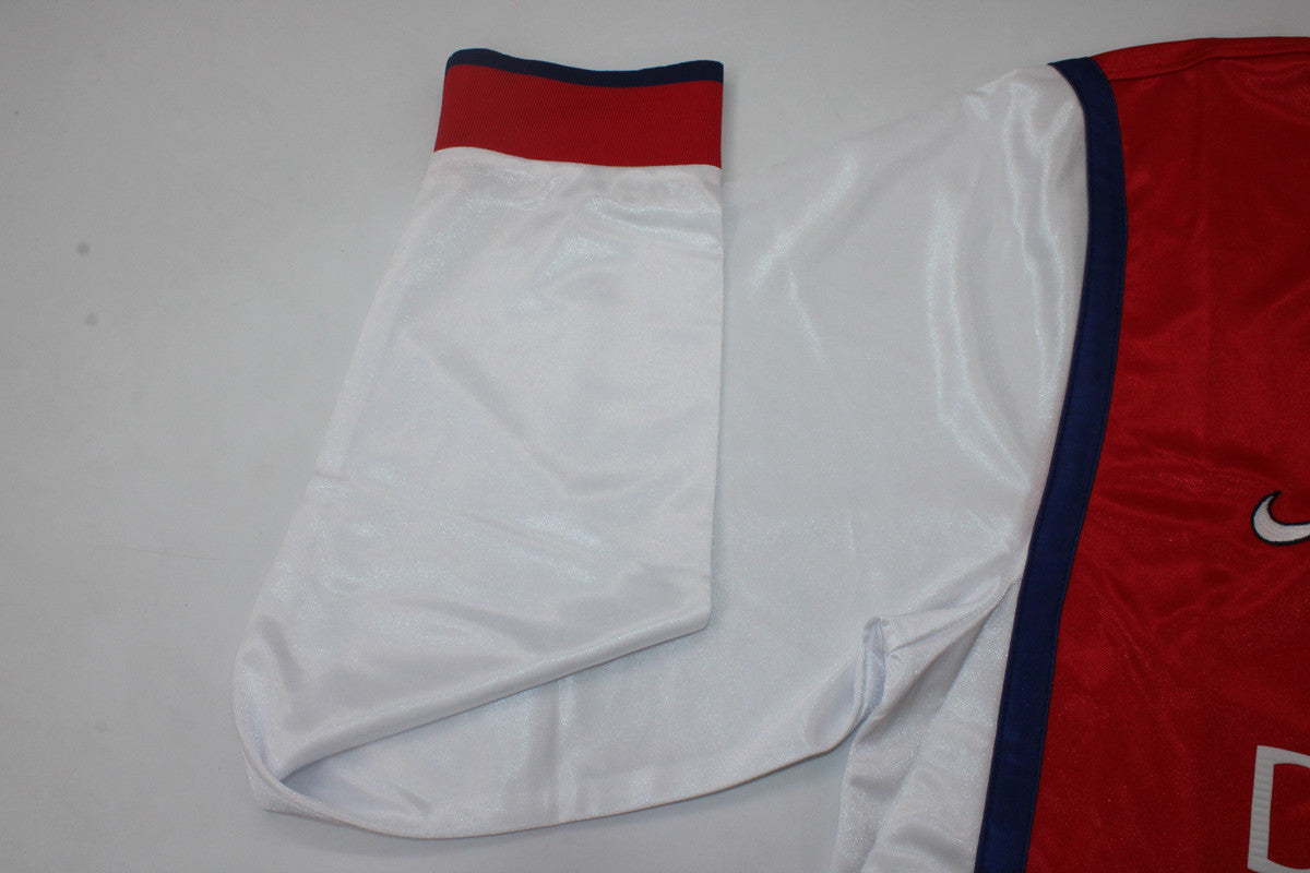 Camisa Arsenal Manga Longa Home 99/00 - Versão Retrô