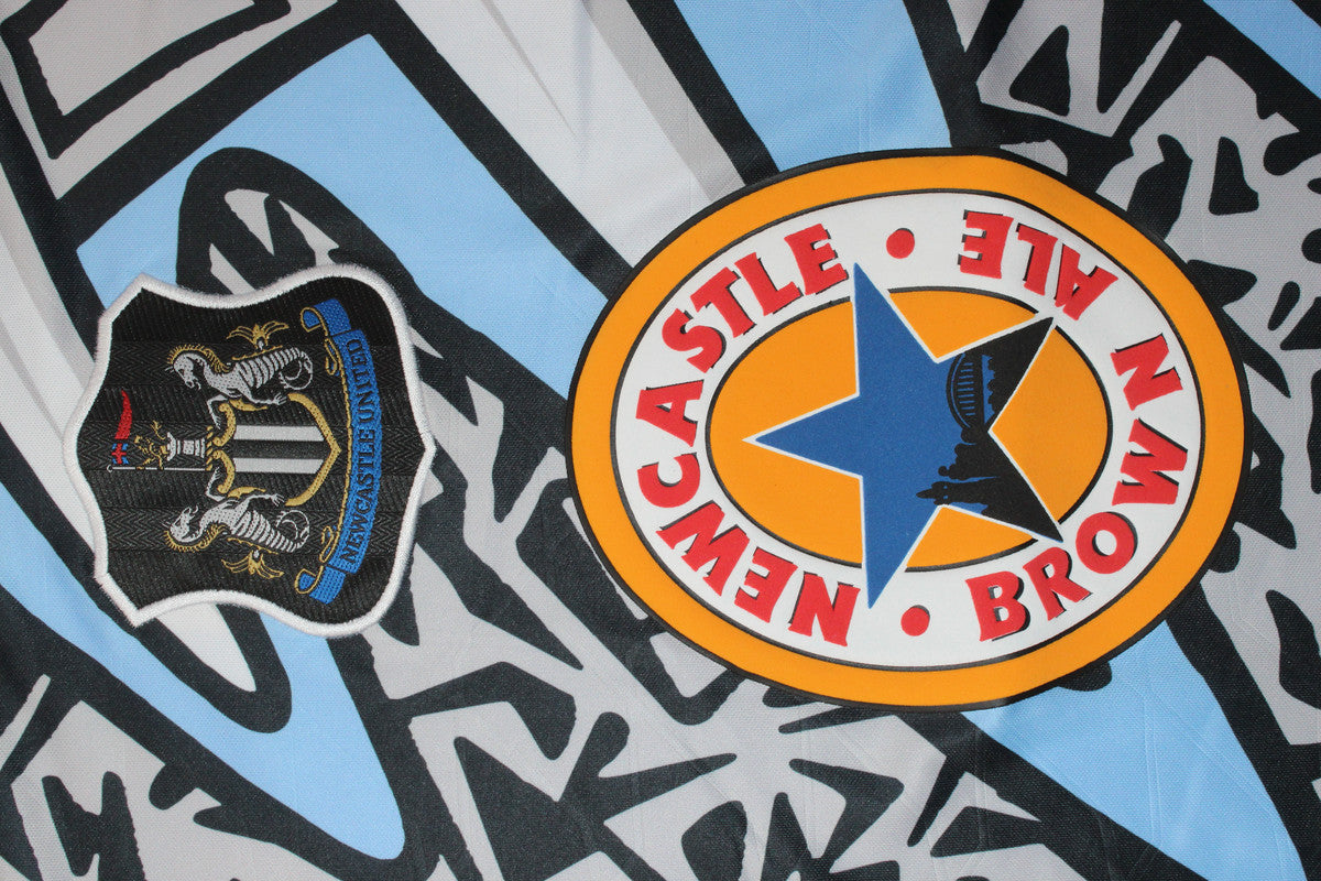 Camisa Newcastle United Manga Longa 95/96 - Versão Retrô