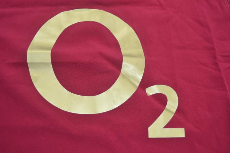 Camisa Arsenal Home 05/06 - Versão Retrô