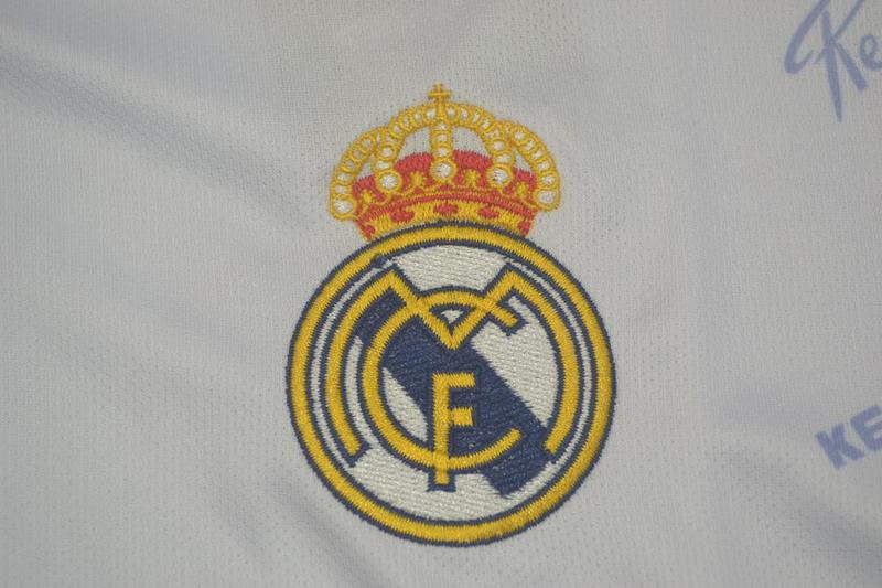 Camisa Real Madrid Home 94/96 - Versão Retrô "Redondo" Nº 6