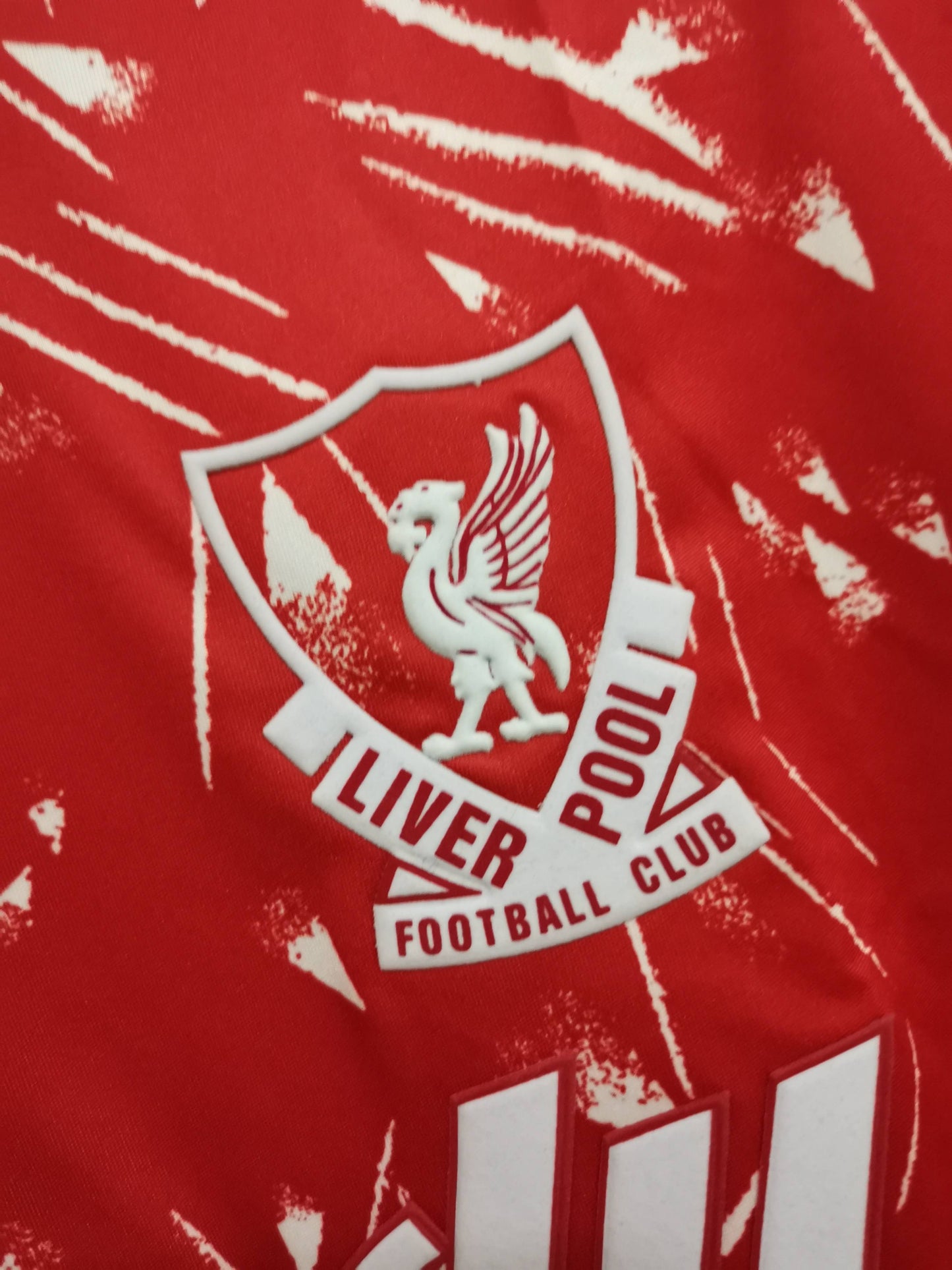 Camisa Liverpool Manga Longa 89/91 - Versão Retrô "Mc Manaman" Nº 7