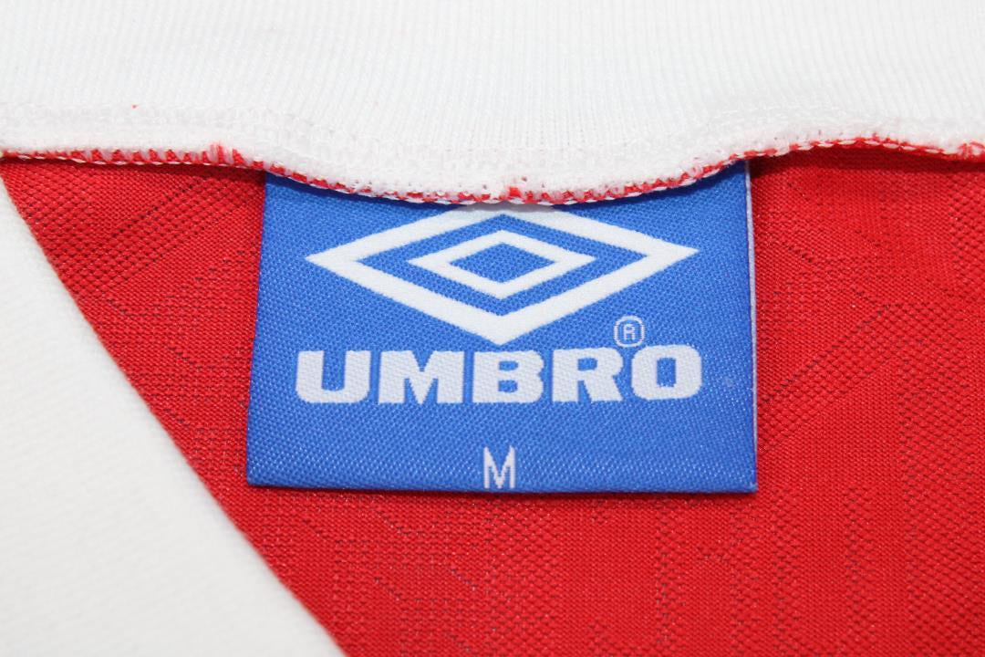 Camisa Manchester United Manga Longa Home 92/94 - Versão Retrô