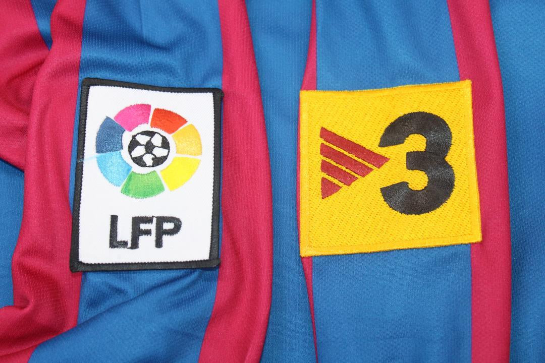 Camisa Barcelona Manga Longa 05/06 - Versão Retrô "Eto'o" Nº 9