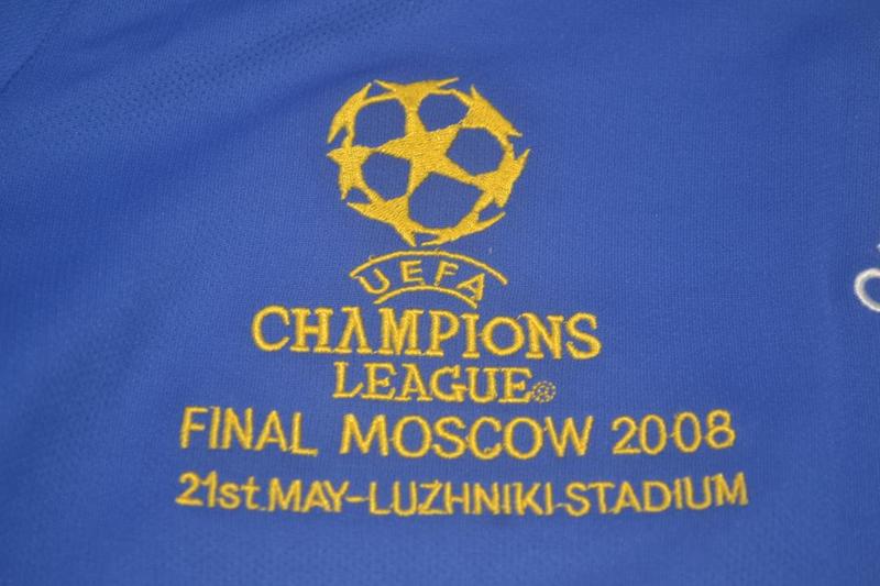 Camisa Chelsea UCL Finale Home 07/08 - Versão Retrô "Essien" Nº 5