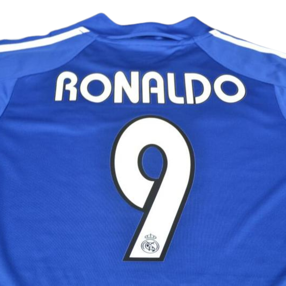 Camisa Real Madrid Away 04/05 - Versão Retrô "Cristiano Ronaldo" Nº 9