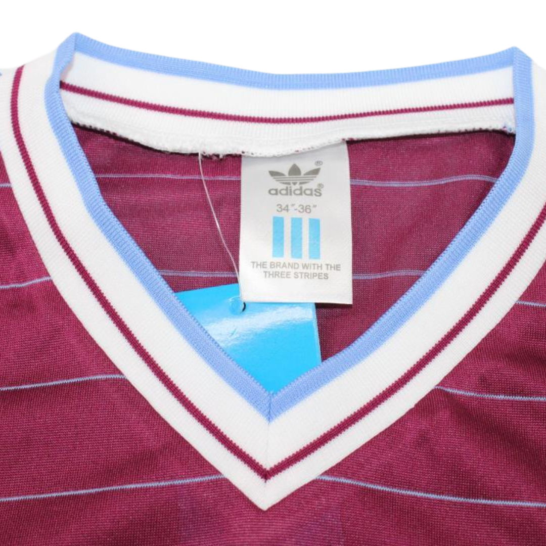 Camisa West Ham Home 86/87 - Versão Retrô