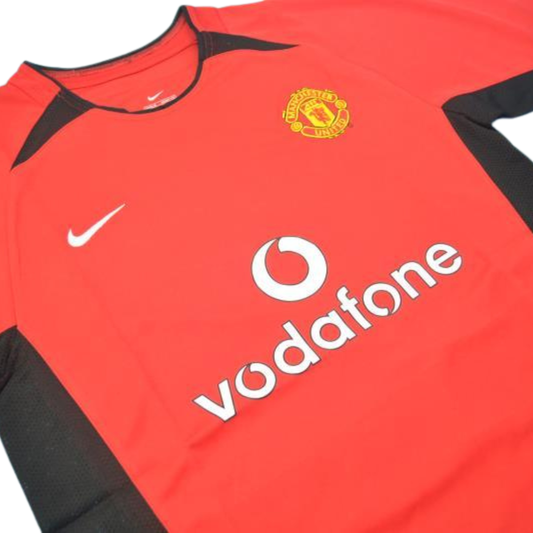Camisa Manchester United Home 02/04 - Versão Retrô