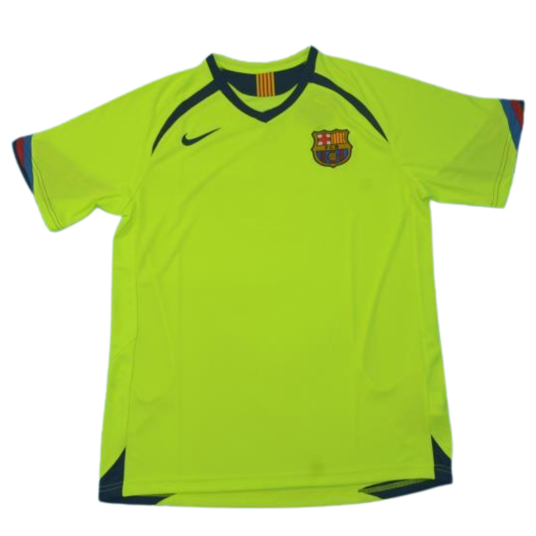 Camisa Barcelona Away 05/06 - Versão Retrô "Ronaldinho" Nº 10