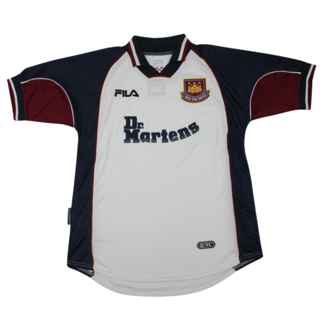 Camisa West Ham Third Away 99/00 - Versão Retrô