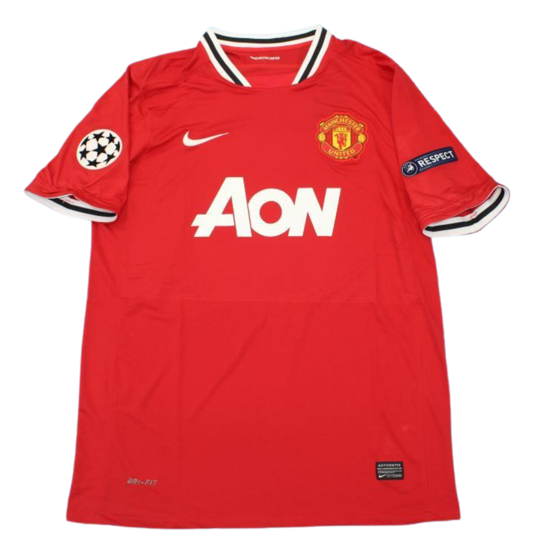 Camisa Manchester United Home 11/12 - Versão Retrô "Rooney" Nº 10