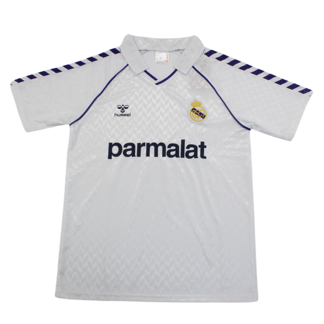 Camisa Real Madrid Home 86/87 - Versão Retrô