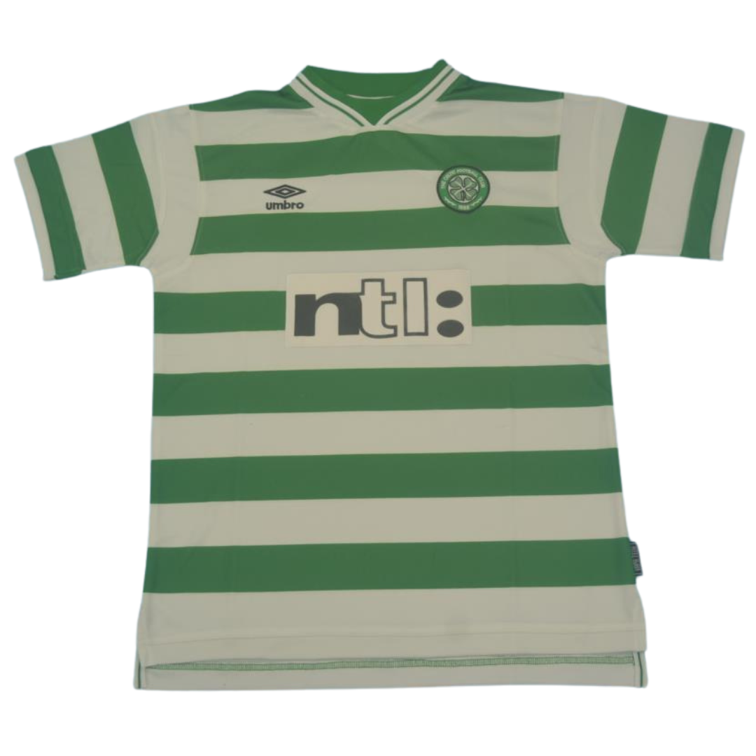 Camisa Celtic Home 99/00 - Versão Retrô "Larsson" Nº 7
