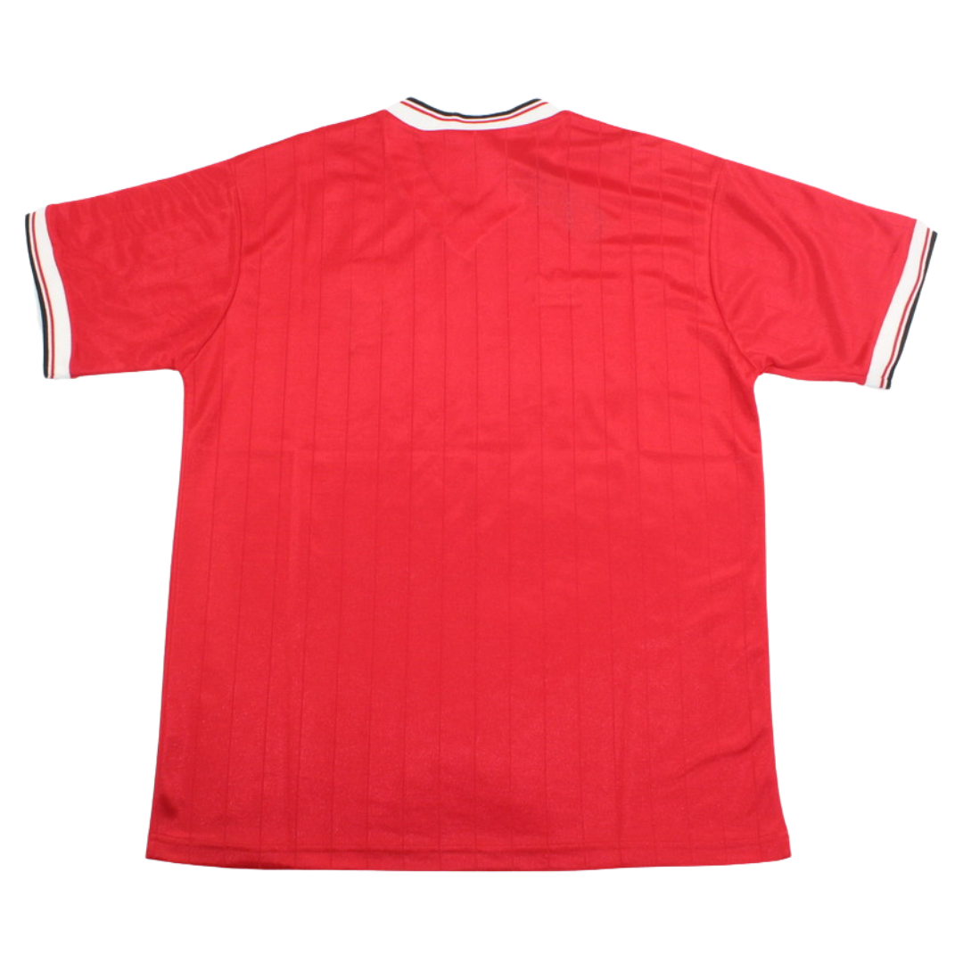 Camisa Manchester United FA Final Cup 1983  - Versão Retrô