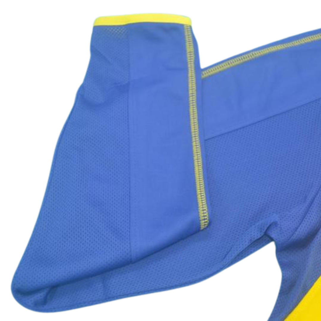Camisa Boca Juniors Manga Longa 03/04 - Versão Retrô "Tevez" Nº 9