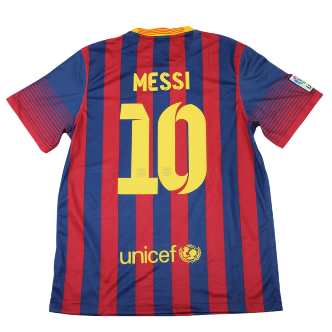 Camisa Barcelona Home 13/14 - Versão Retrô "Messi" Nº 10