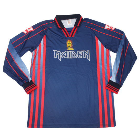 Camisa Iron Maiden Manga Longa 1998 - Versão Retrô