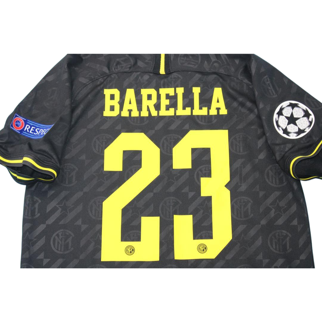 Camisa Retrô Inter de Milão Third  UCL Versão 19/20 "Barella" N°.23