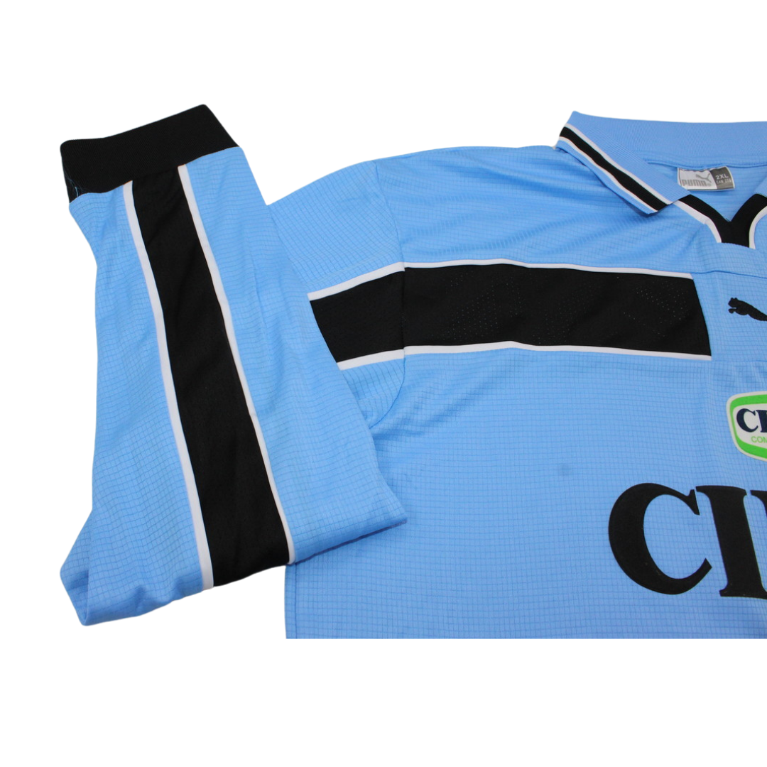 Camisa Lazio Manga Longa Home 99/00 - Versão Retrô