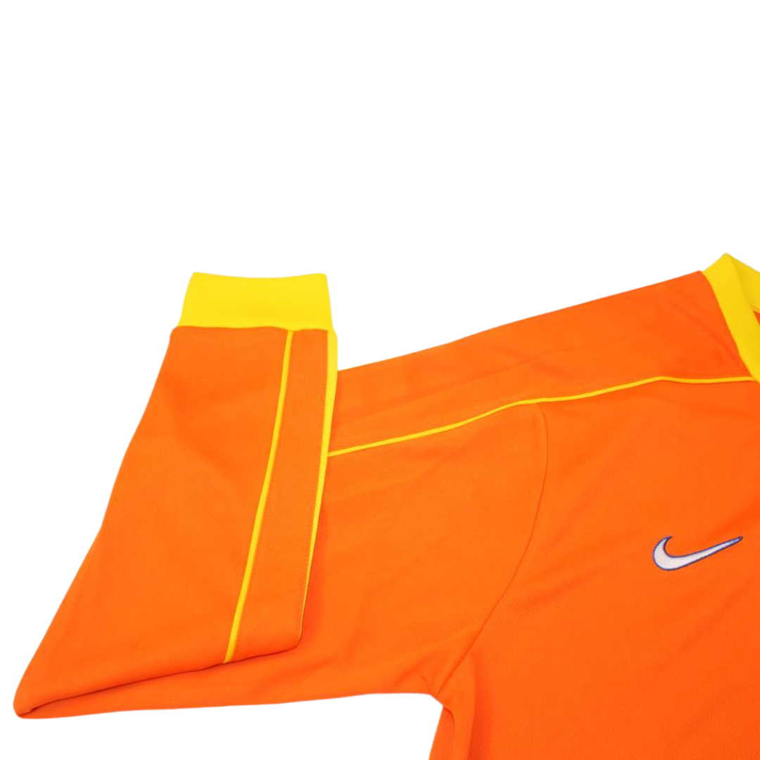 Camisa Brasil Manga Longa 1998 - Versão Retrô