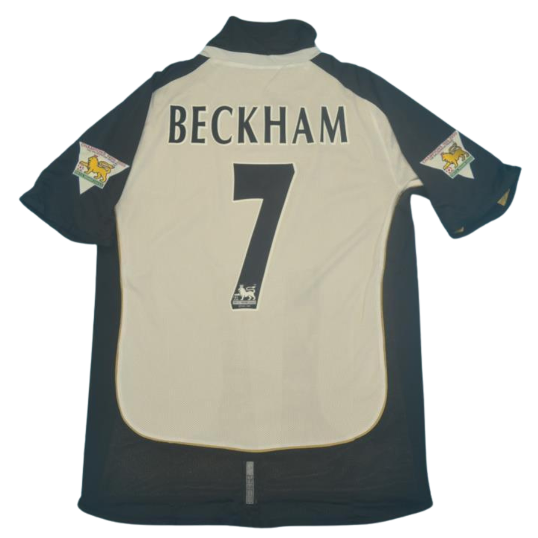 Camisa Manchester United Reservible Mode 00/01 - Versão Retrô "Beckham" Nº 7