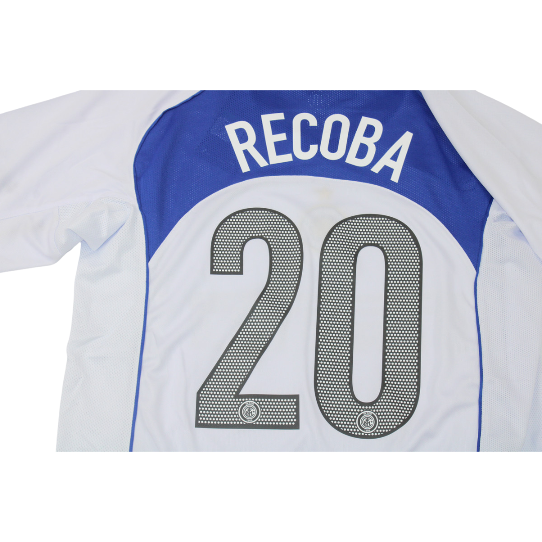 Camisa Retrô Inter de Milão Away UCL Versão 04/05 "Recoba" N°.20