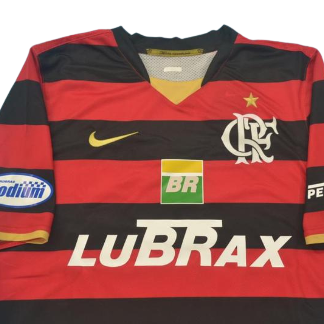 Camisa Flamengo Home 08/09 - Versão Retrô "Romário" Nº 10