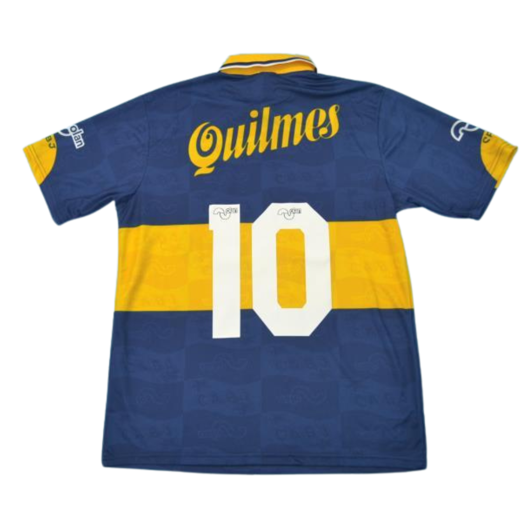 Camisa Boca Juniors Home 95/96 - Versão Retrô N° 10