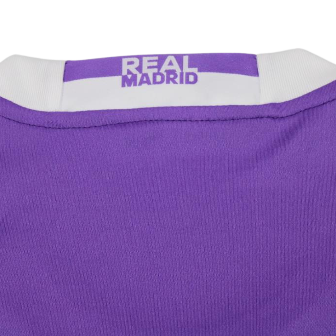 Camisa Real Madrid Manga Longa Away 16/17 - Versão Retrô