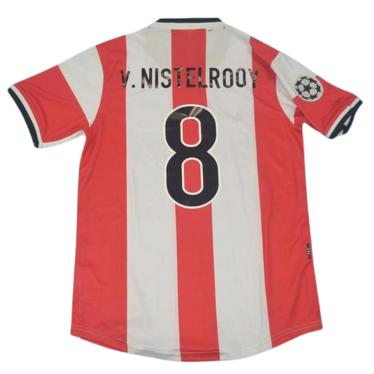 Camisa PSV Home 98/99 - Versão Retrô "V Nistelrooy" Nº 8