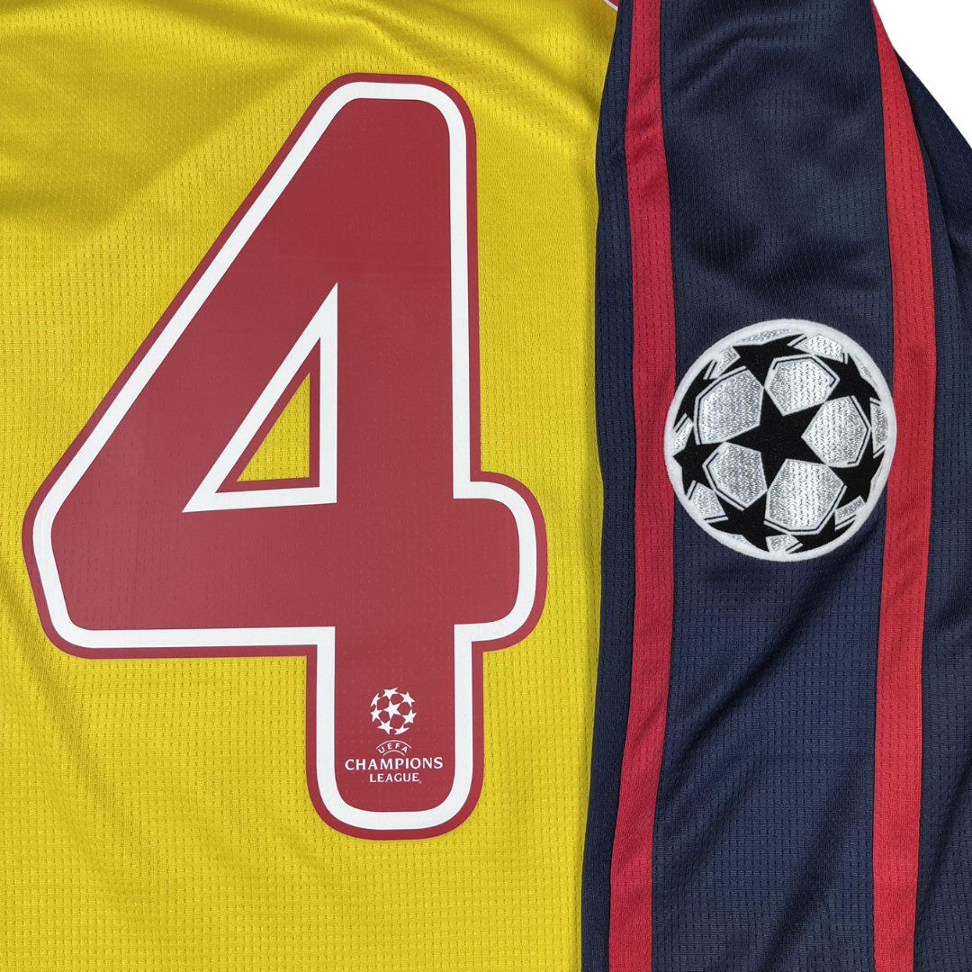 Camisa Arsenal Manga Longa 08/09 - Versão Retrô "Fabregas" Nº 4
