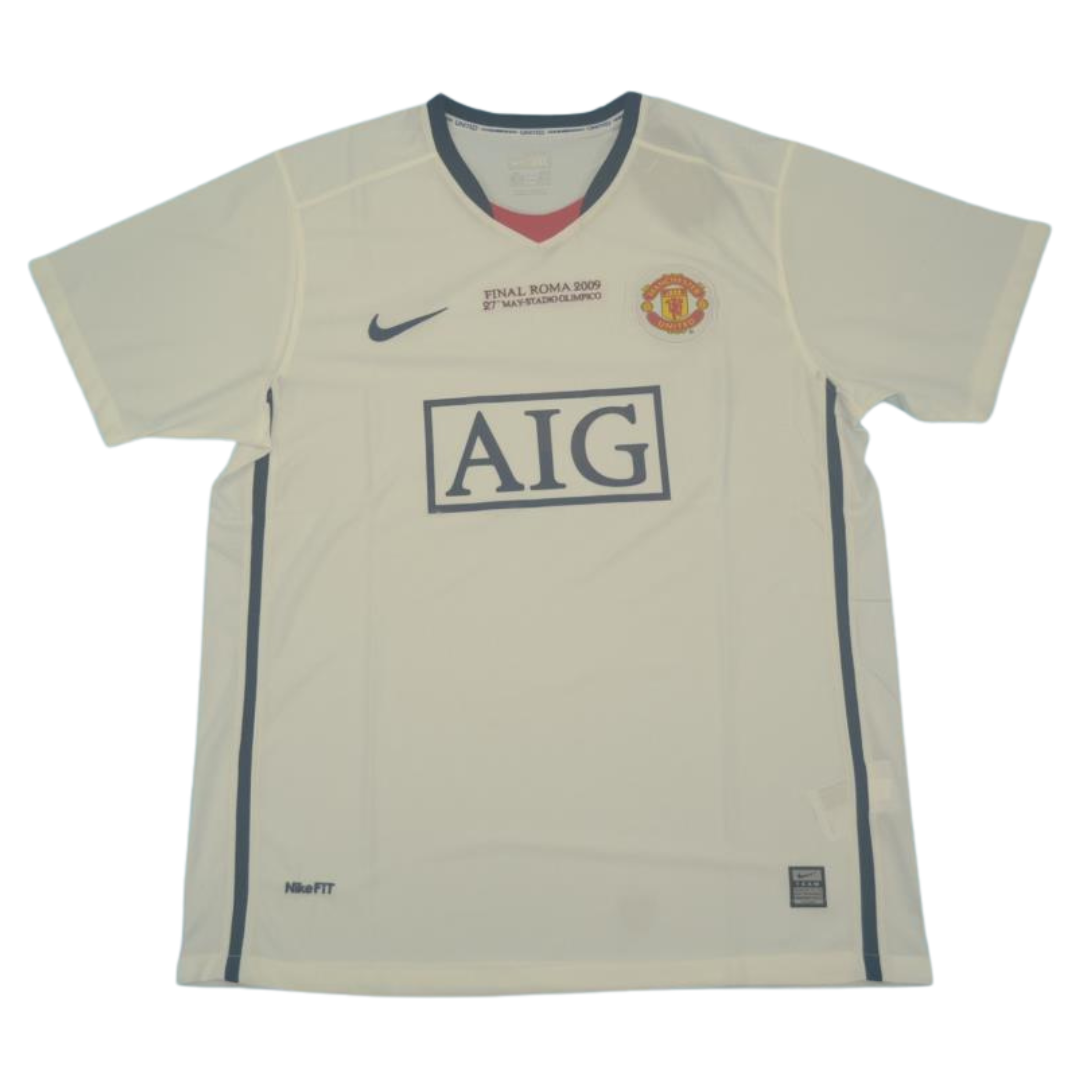 Camisa Manchester United UCL Final 08/09 - Versão Retrô
