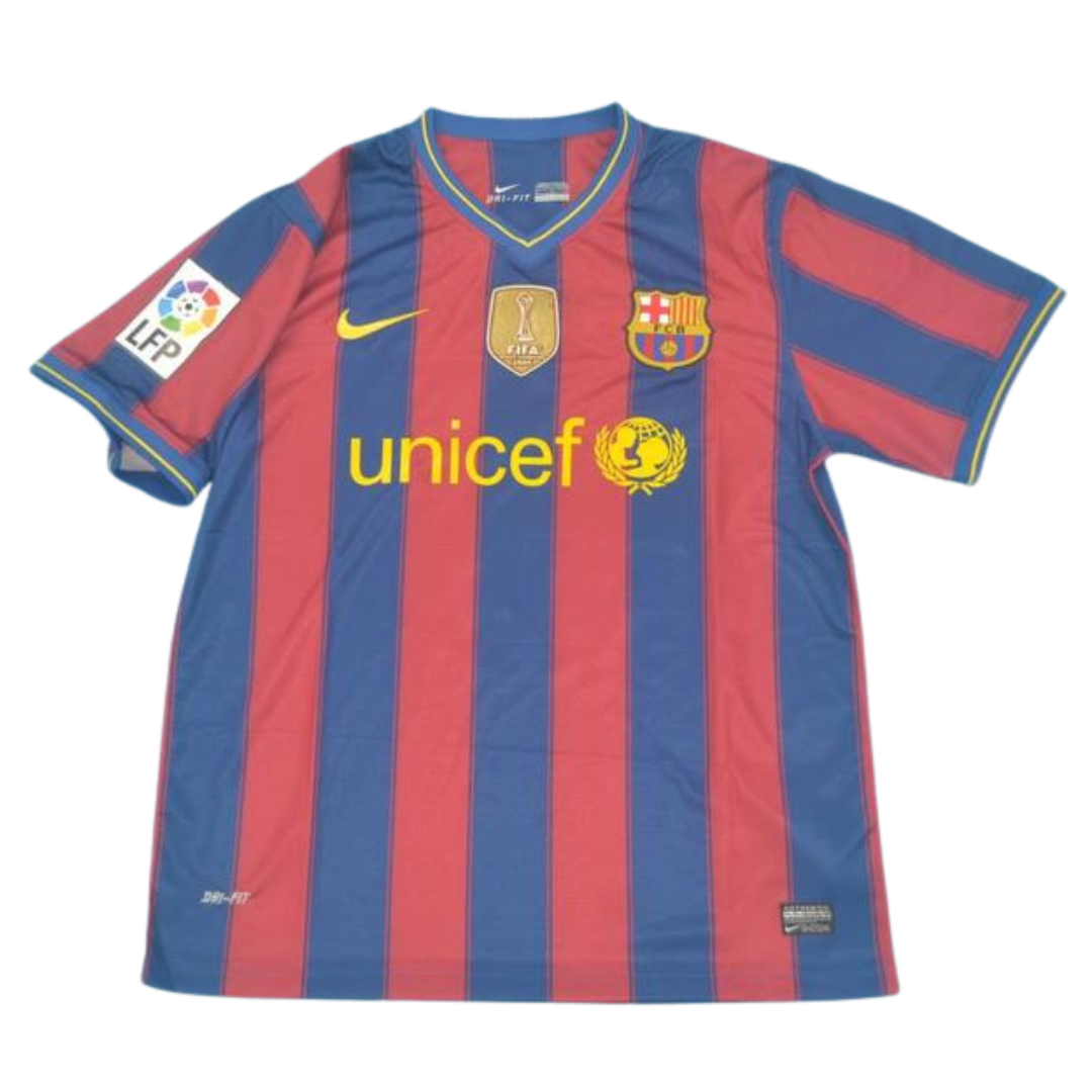 Camisa Barcelona Home 09/10 - Versão Retrô "Messi" Nº 10