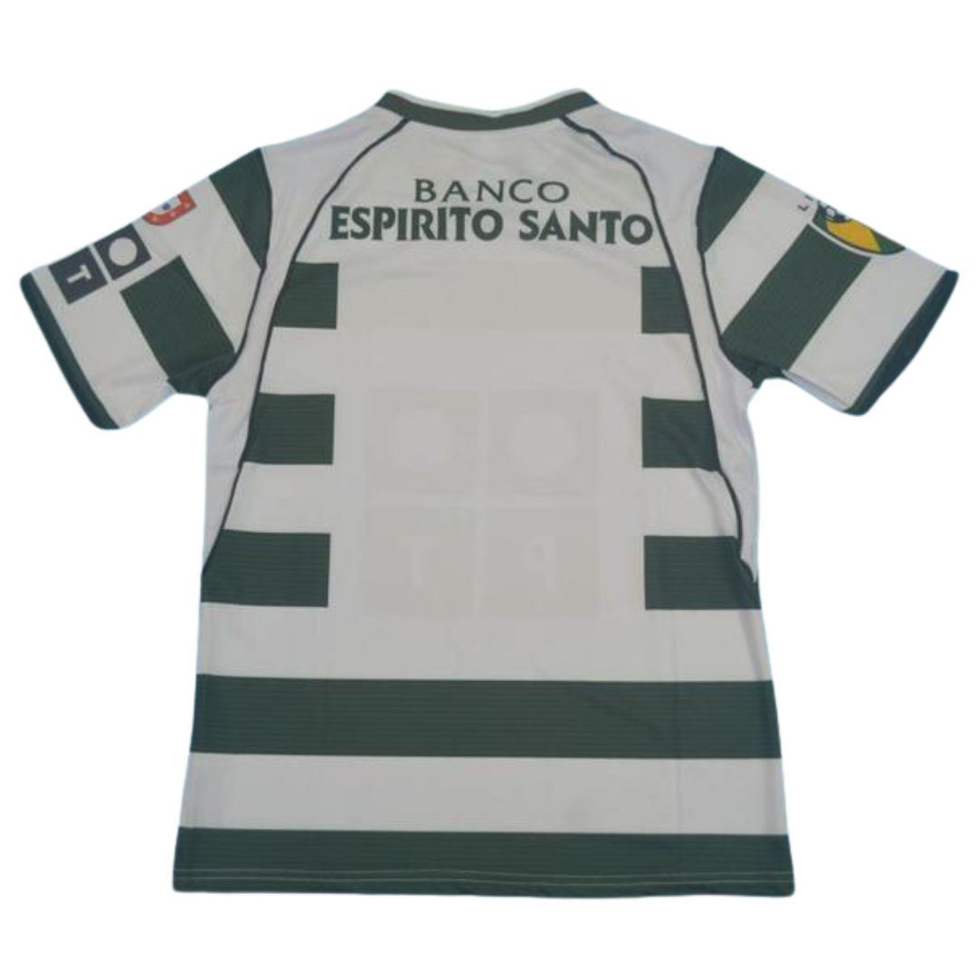 Camisa Sporting Home 01/02 - Versão Retrô