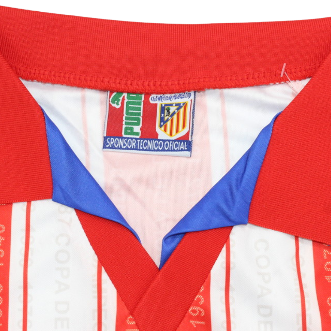 Camisa Atlético de Madrid Home 95/96 - Versão Retrô