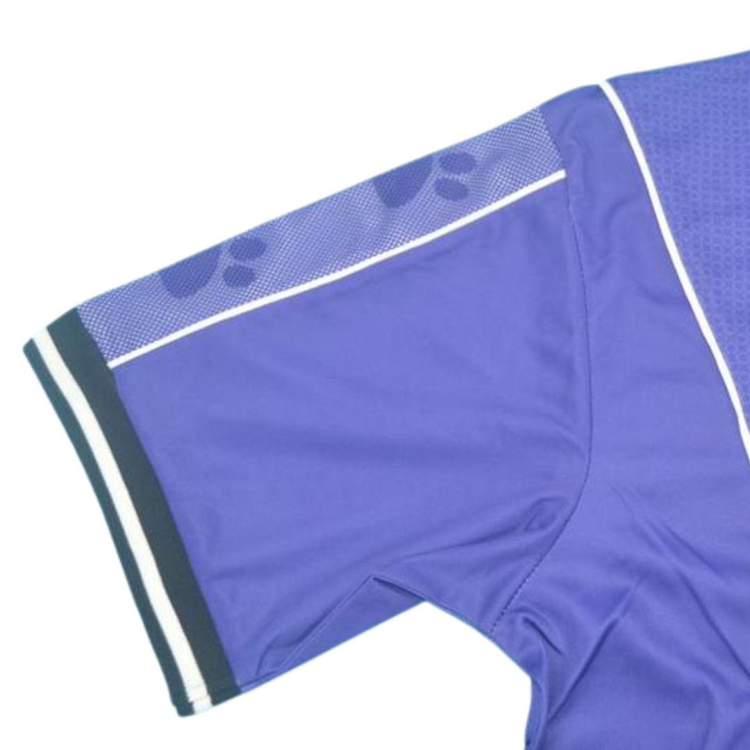 Camisa Real Madrid Away 97/98 - Versão Retrô "Hierro" Nº 4
