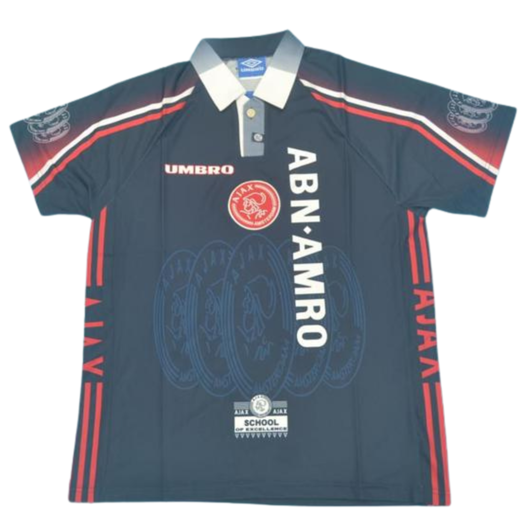 Camisa Ajax Away 97/98 - Versão Retrô "Cruyff" Nº 14