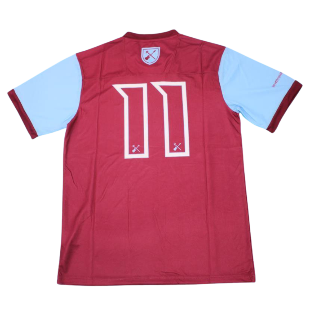 Camisa West Ham Home 1975 - Versão Retrô Nº 11