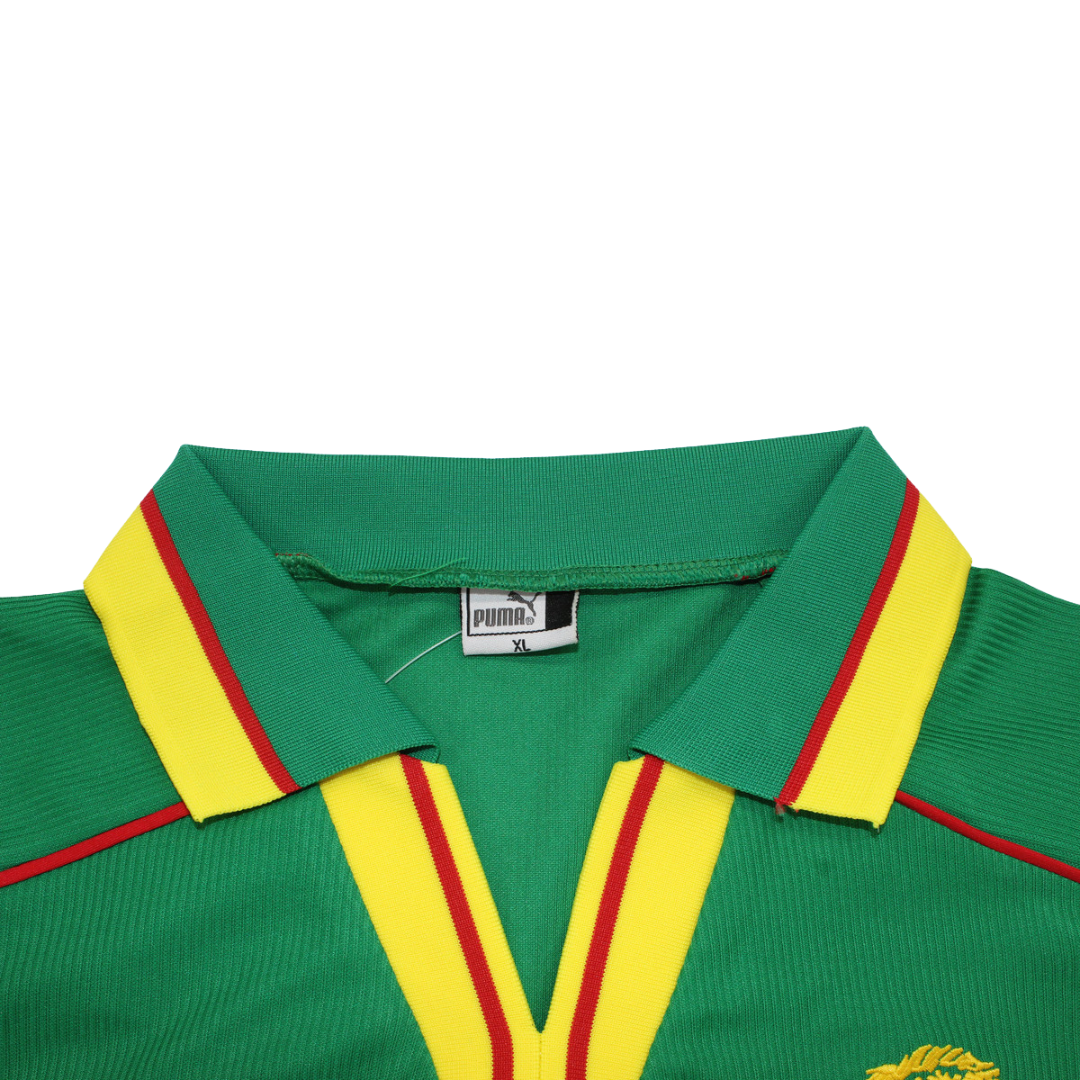 Camisa Retrô Camarões Home 1998