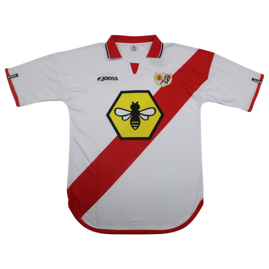Camisa Rayo Vallecano Home 01/02 - Versão Retrô