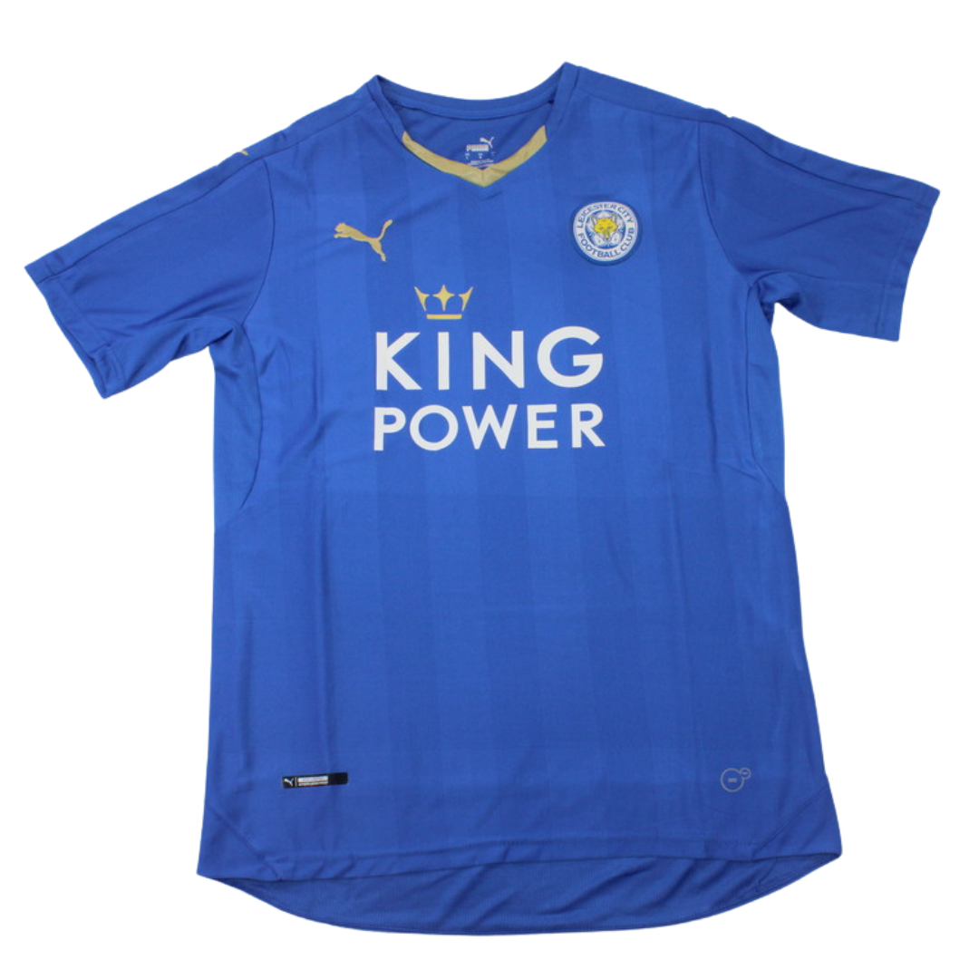 Camisa Leicester City Home 15/16 - Versão Retrô