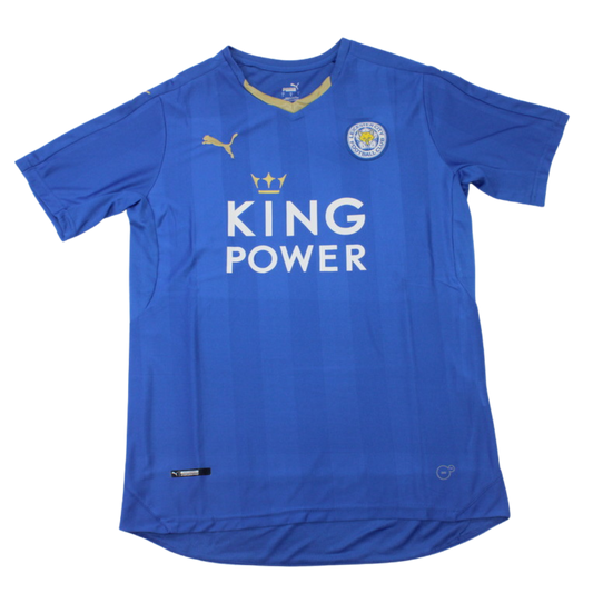 Camisa Leicester City Home 15/16 - Versão Retrô