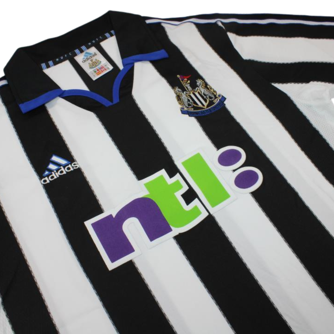 Camisa Newcastle United Home 00/01 - Versão Retrô "Speed" Nº 11