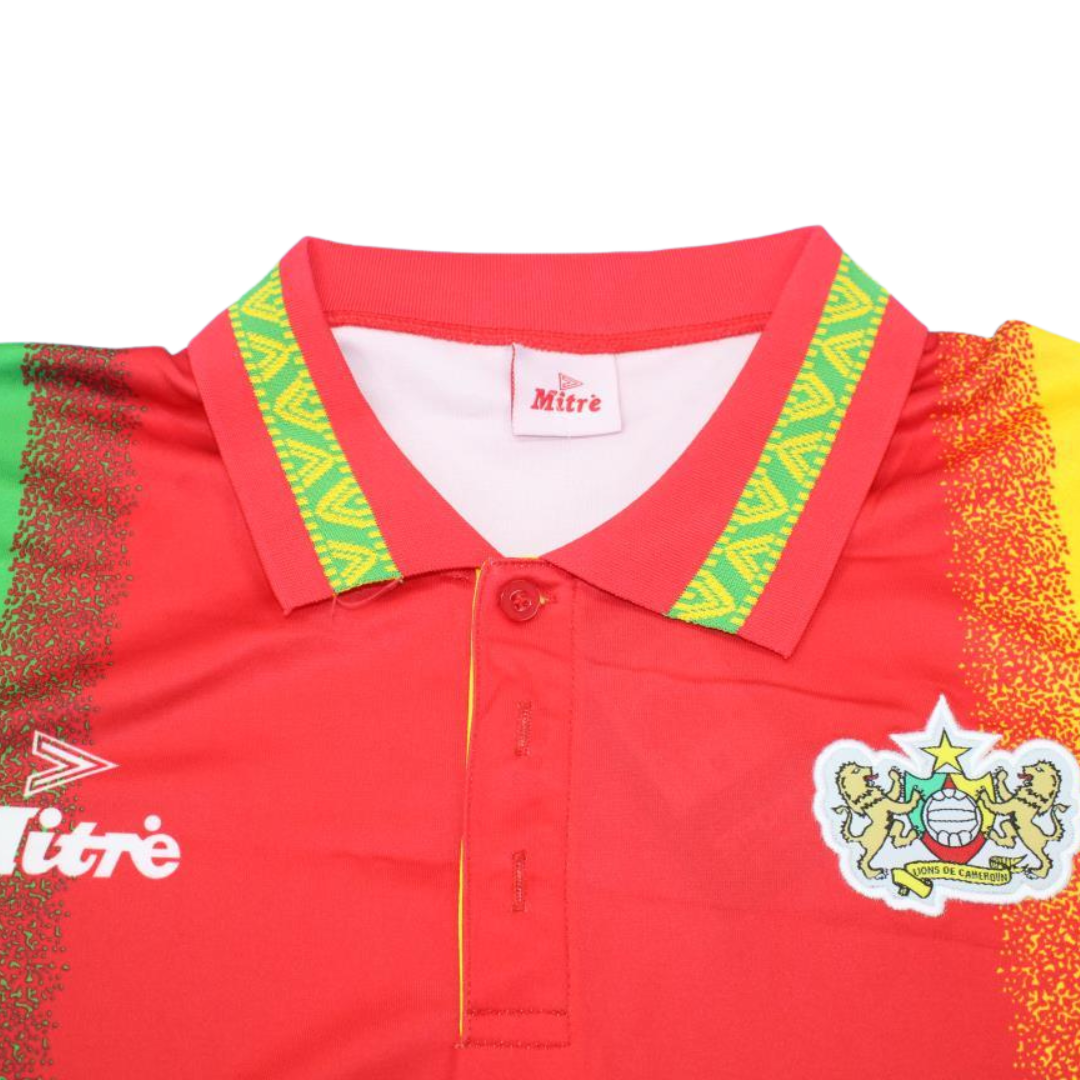 Camisa Retrô Camarões Home 1994