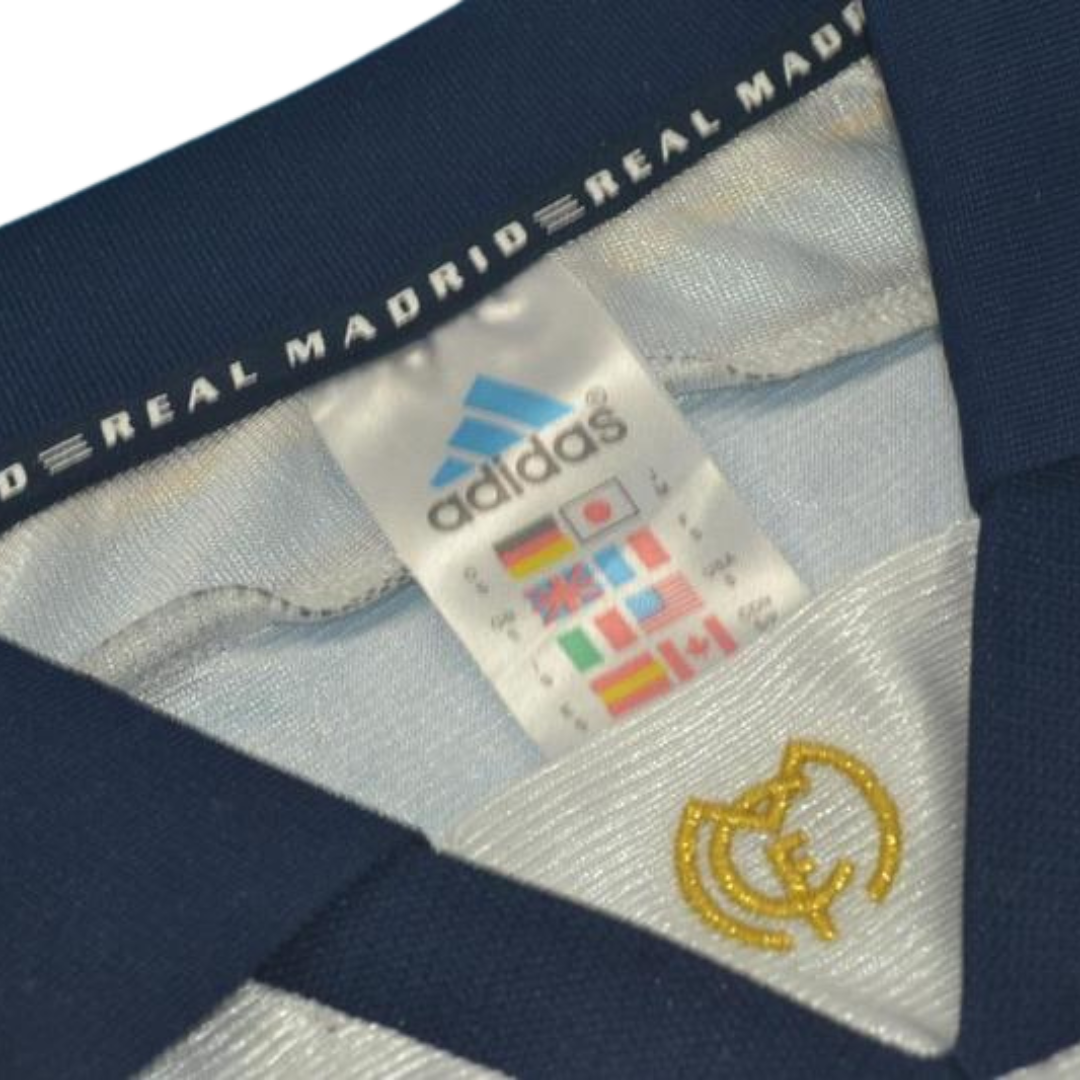 Camisa Real Madrid Home 98/00 - Versão Retrô "Raul" Nº 7
