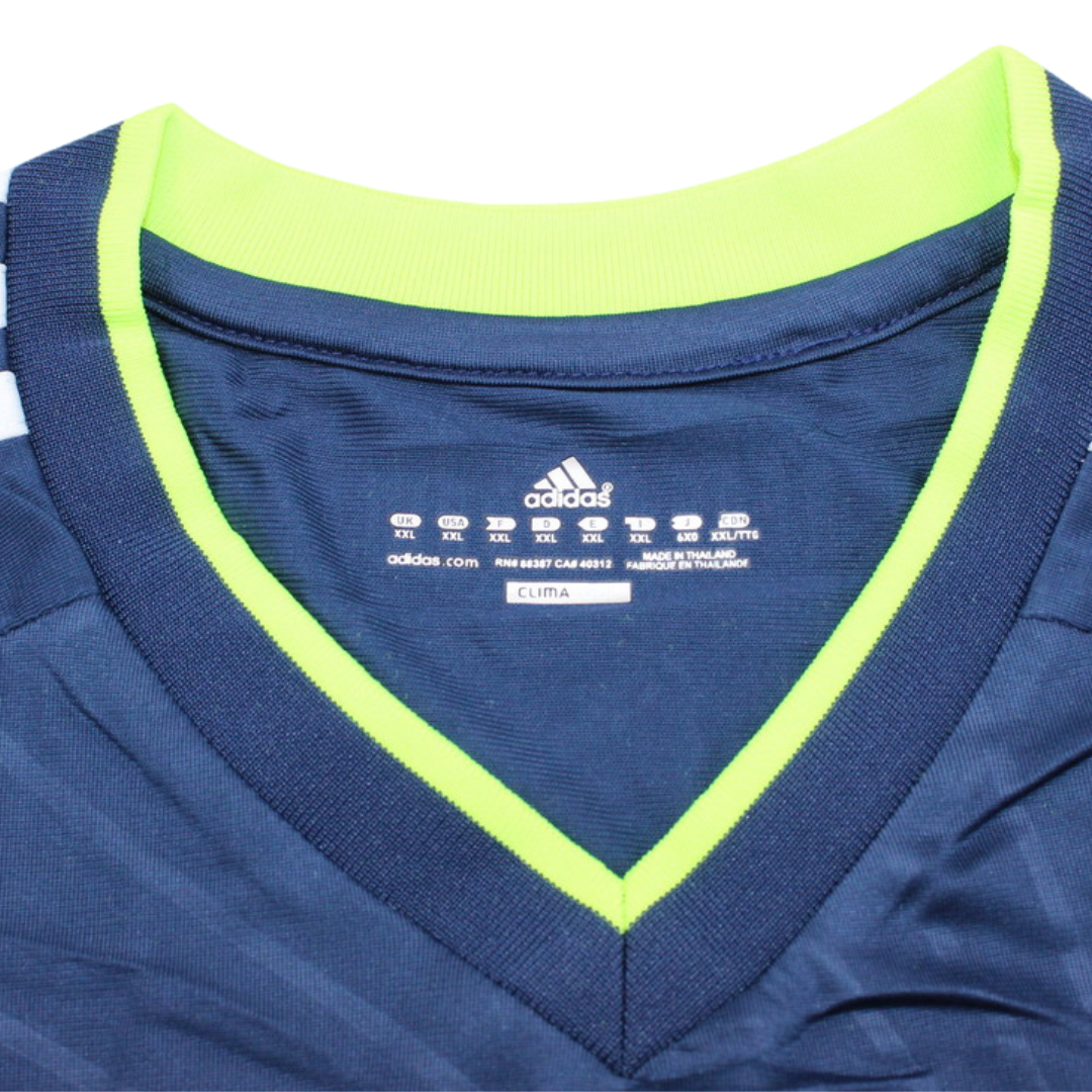 Camisa Real Madrid Manga Longa Away 10/11 - Versão Retrô