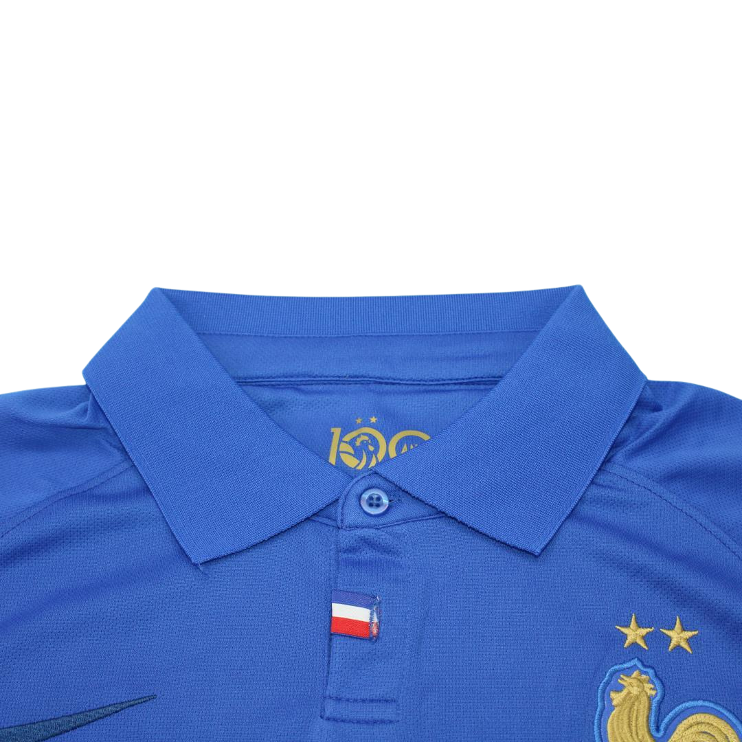 Camisa Retrô França centenário 19/20 "Mbappe" N°10