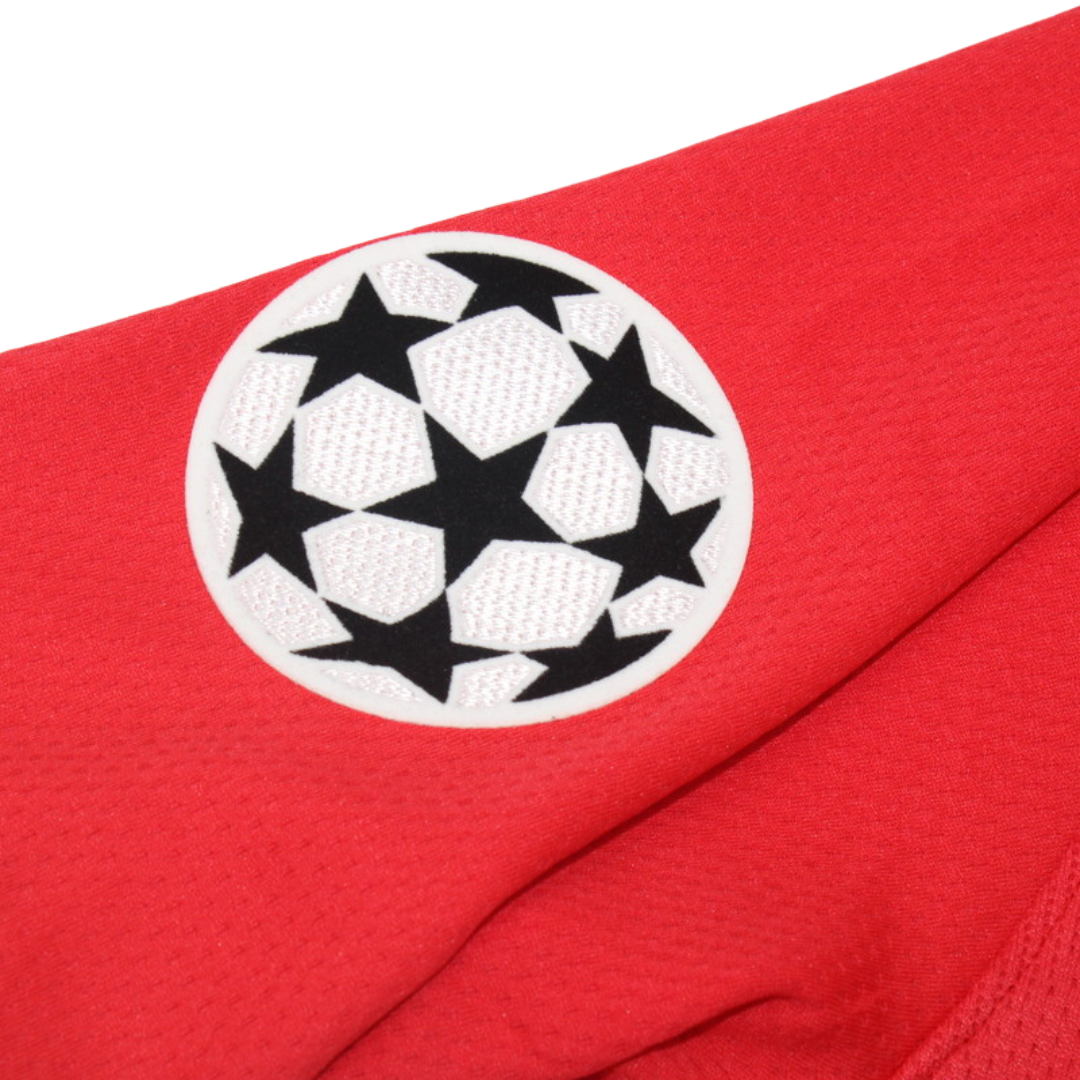 Camisa Manchester United UCL Final 3 Estrelas 07/08 - Versão Retrô