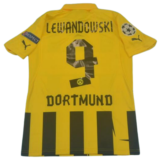 Camisa Borussia Dortmund Home 12/13 - Versão Retrô "Lewandowski" N° 9