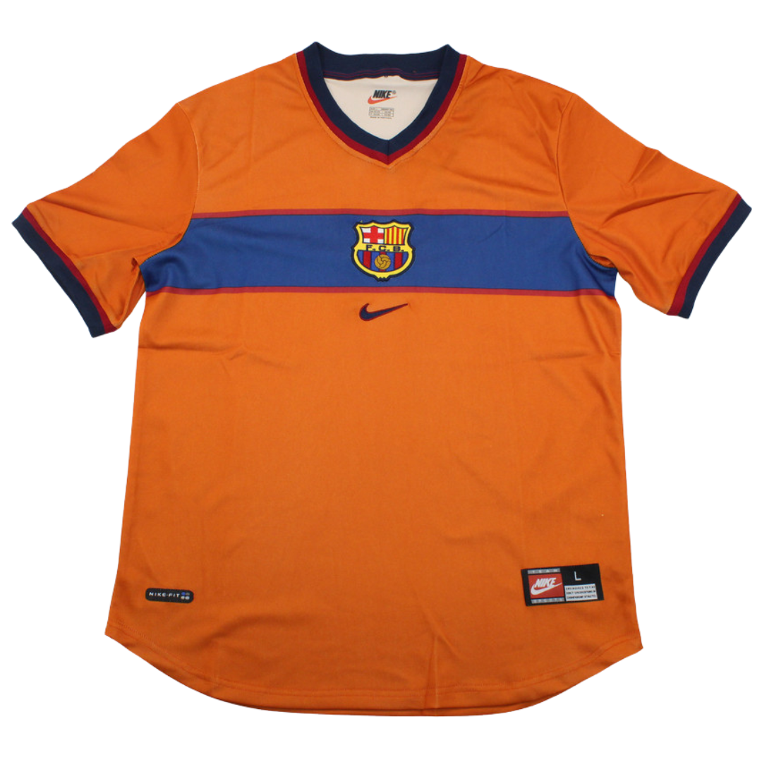 Camisa Barcelona Third Away 98/00 - Versão Retrô